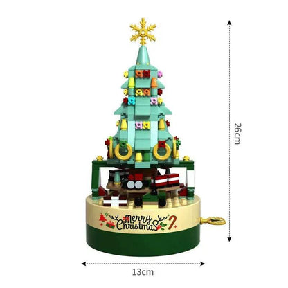 Black Friday deals Christmas Tree Blocks Spin Music Box Blocks - www.Shopthatapp.com