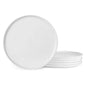 6PCS Flat Ceramic Steak Plate Salad Plates - www.Shopthatapp.com