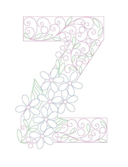 Paper Filigree Painting Kit - Letters - www.Shopthatapp.com