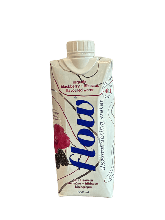 Flow Blackberry + Hibiscus Mineral Spring Water 500ML - Canadian Edition - www.Shopthatapp.com