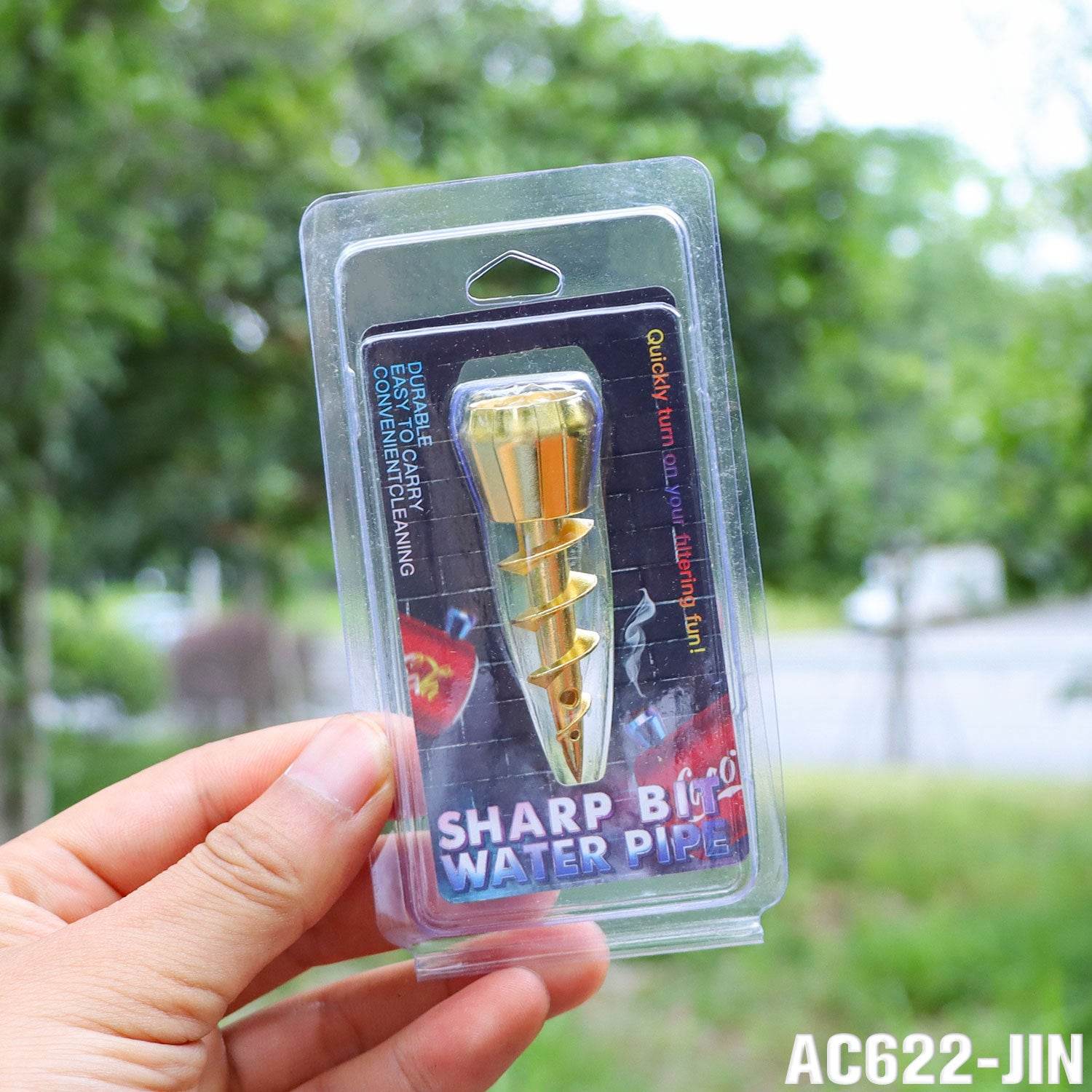 23mm Metal Screw Shape Hookah Metal Gun Head Accessories - www.Shopthatapp.com