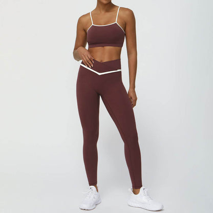 Workout Clothes for Women Running Yoga Outfit Set 2pcs - www.Shopthatapp.com