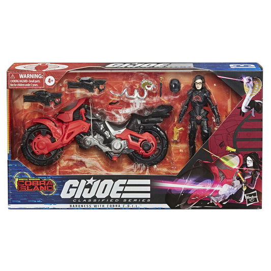 G.I. Joe Baroness with Cobra C.O.I.L. - Special Missions: Cobra Island - www.Shopthatapp.com