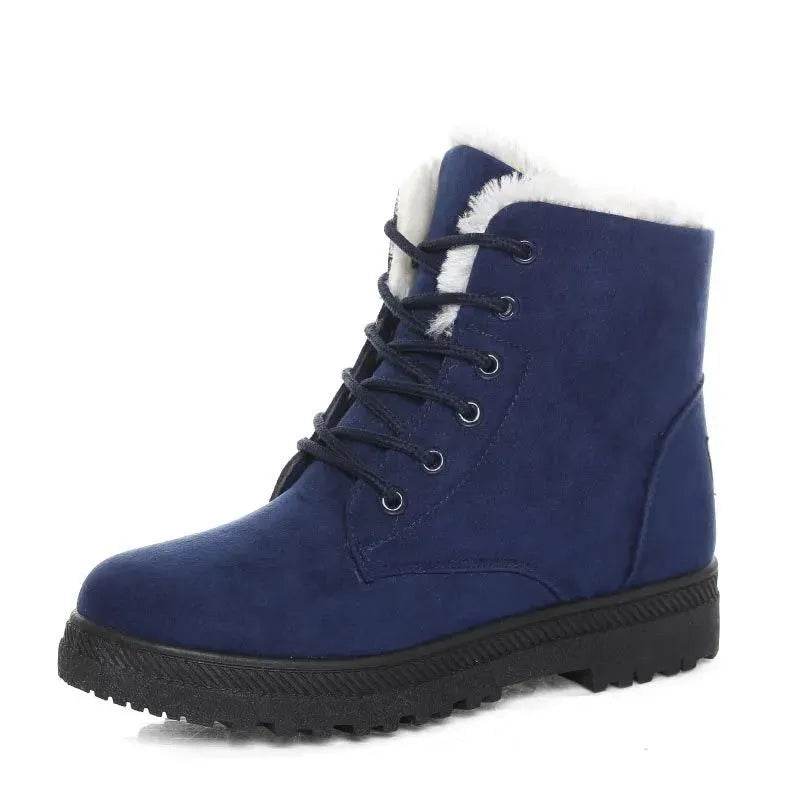Winter Snow Boots With Warm Plush Ankle Boots For Women Shoes - www.Shopthatapp.com