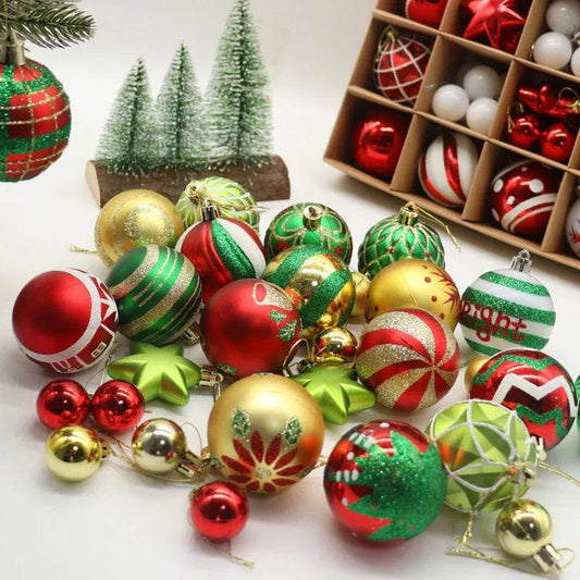 Christmas Decoration 6cm Electroplating Plastic Ball - www.Shopthatapp.com