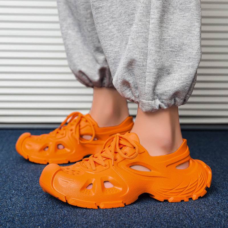 Non-slip Lace-up Sports Outdoor Men's Sandals - www.Shopthatapp.com