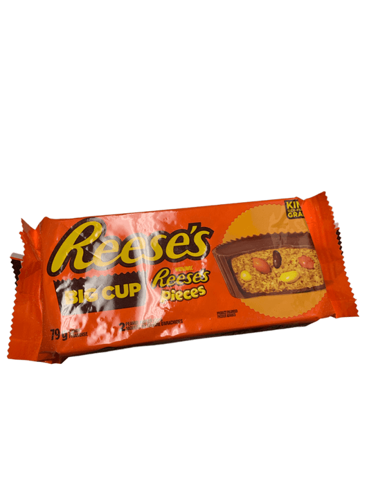 Reeses Big Cup Reeses Pieces King Size Chocolate 79G - Canadian Edition - www.Shopthatapp.com