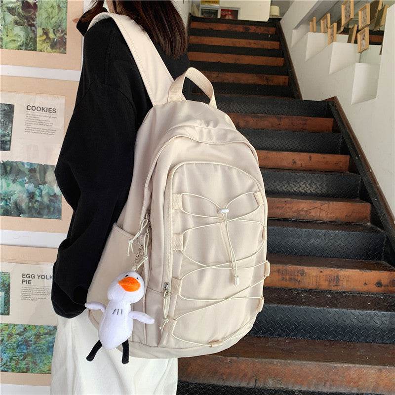 Simple Take Korean Backpack Large-capacity Backpack - www.Shopthatapp.com