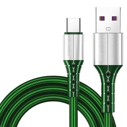 Nylon Braided Mobile Phone Fast Charging Cable - www.Shopthatapp.com