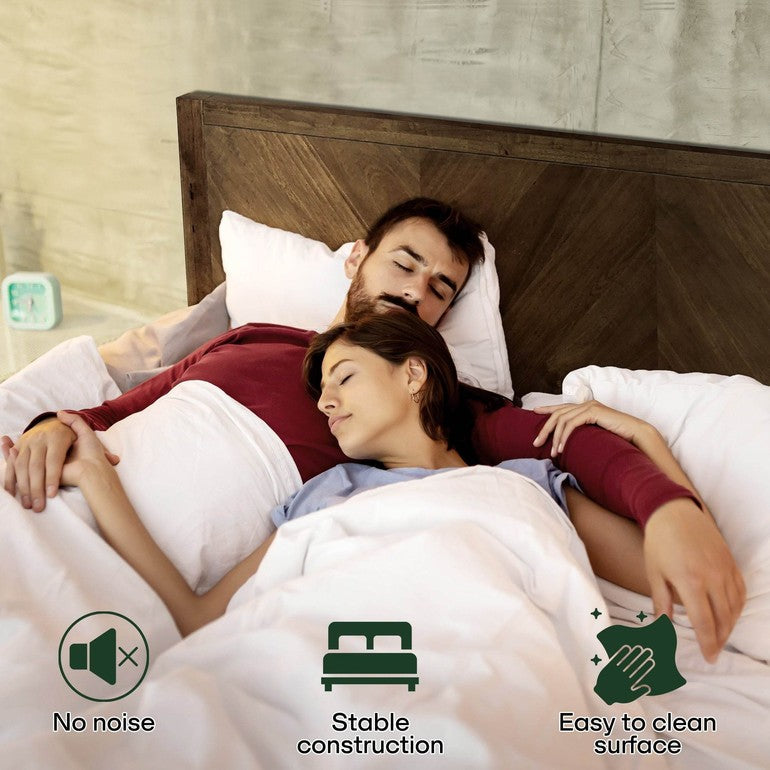 Alander Deluxe Wood Platform Bed Frame - www.Shopthatapp.com