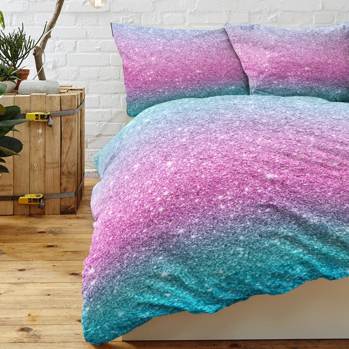 3PCS Ultra Soft Duvet Cover Set For Comforter Star Bedding Set Full Queen King Size - www.Shopthatapp.com