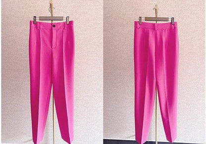 Ladies Fashion Blazer Women Pant suit - www.Shopthatapp.com