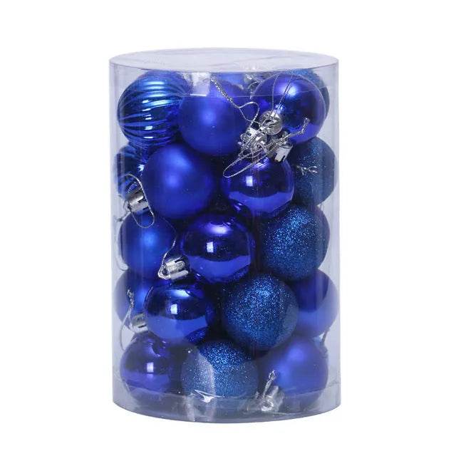 34 Christmas Ball Set 4cm Christmas Ornaments - www.Shopthatapp.com