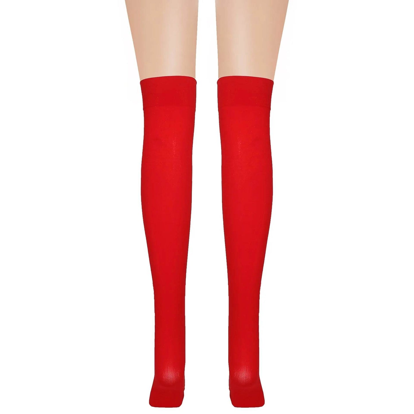Thickened Women's Red Long Bow Christmas Stockings - www.Shopthatapp.com