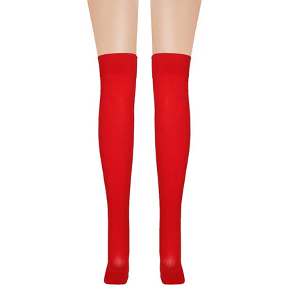 Thickened Women's Red Long Bow Christmas Stockings - www.Shopthatapp.com