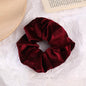 Fashion Velvet Scrunchies for Hair Ponytail Holder - www.Shopthatapp.com