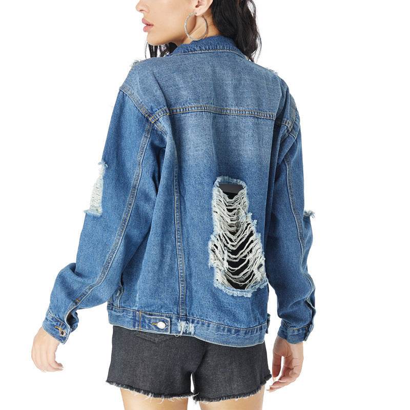 European And American Slim All-match Denim Female Jacket Women - www.Shopthatapp.com
