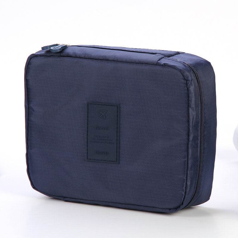Portable Cosmetic Bag Waterproof Divider Multi-grid Pockets Toiletry Bags Travel Storage Handbags Women Make Up Bag - www.Shopthatapp.com