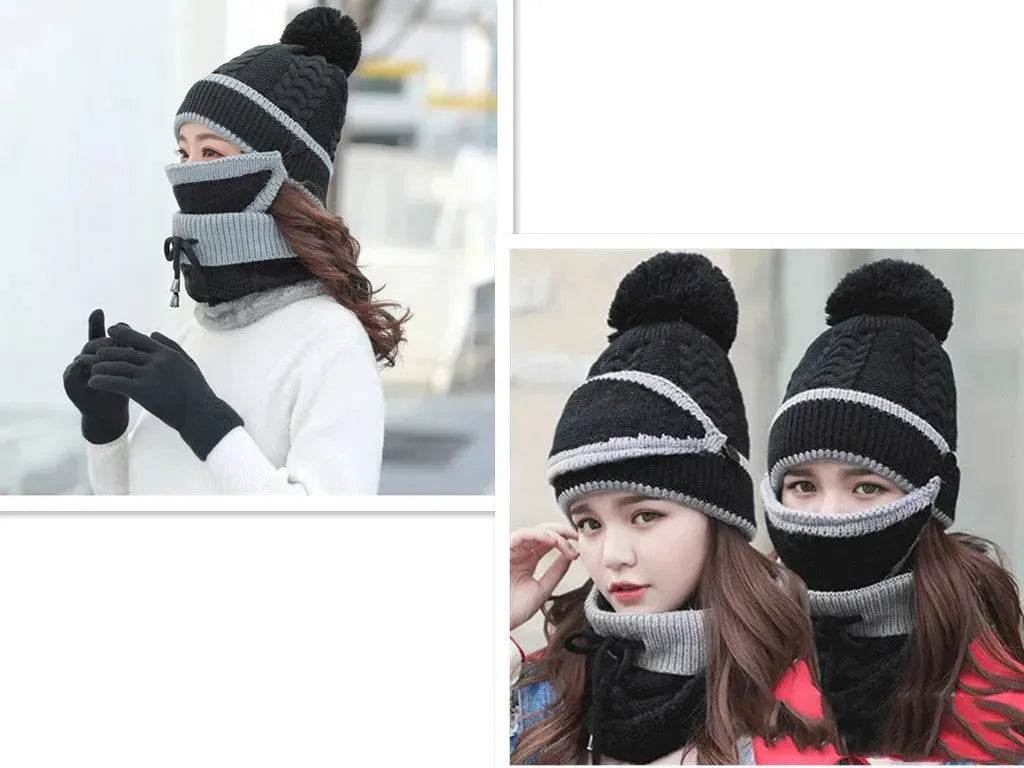 Buy Full Face winter cover knitted mask balaclavas for cold weathers - www.Shopthatapp.com