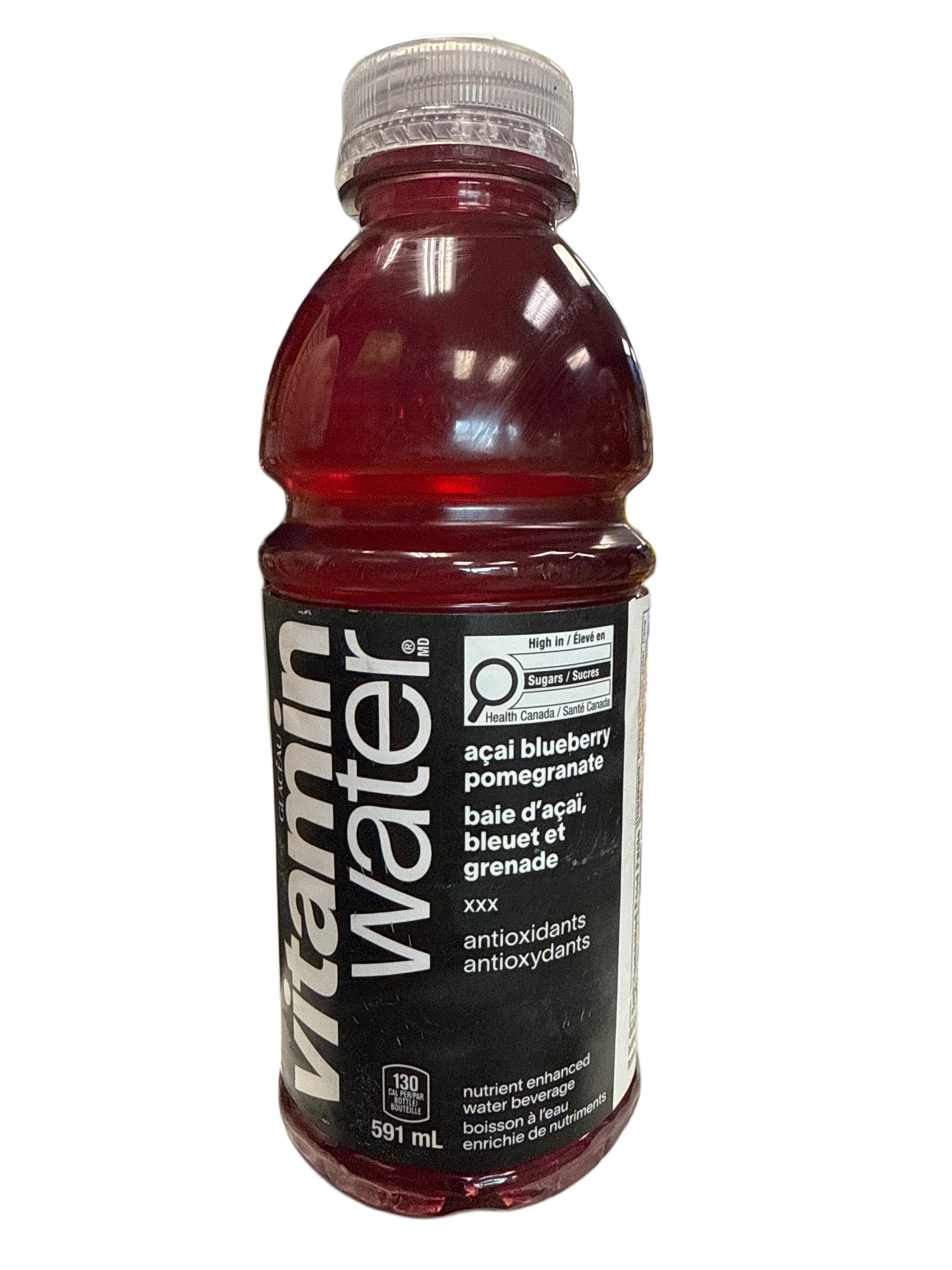 Vitamin Water Acai Blueberry Pomegranate Flavour 591ML *MAY BE DENTED* - Canadian Edition - www.Shopthatapp.com