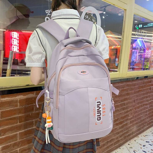 High School Student Schoolbag Large Capacity Backpack for School - www.Shopthatapp.com