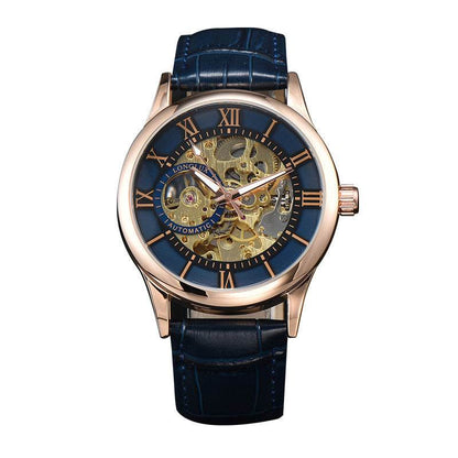 Men's Mechanical Watch Roman Scale Waterproof Fashion Business - www.Shopthatapp.com
