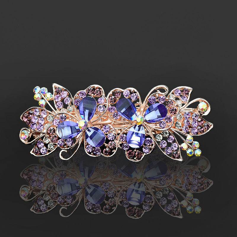 Rhinestone bow hair clip Accessories - www.Shopthatapp.com