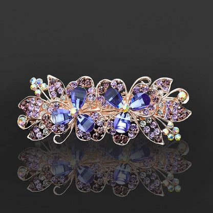 Rhinestone bow hair clip Accessories - www.Shopthatapp.com