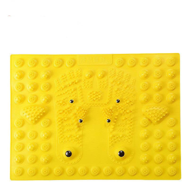 Anti-slip Bath Mat Foot Massage Cushions Magnetic Therapy Fitness Foot Mat - www.Shopthatapp.com