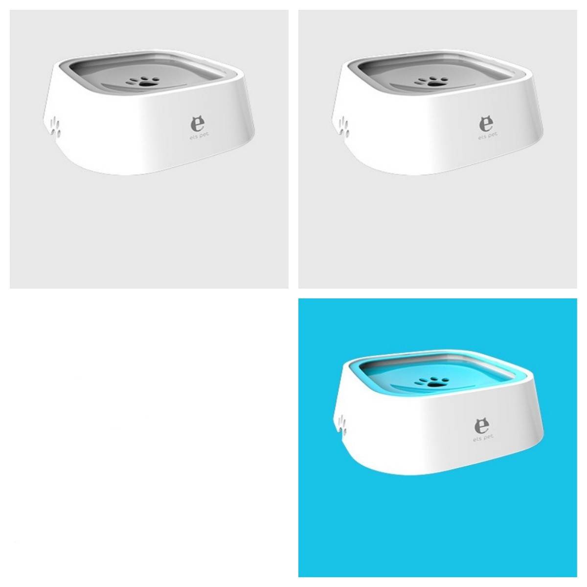 Cat Dog Water Bowl Anti Splash Design - www.Shopthatapp.com