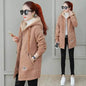 Women’s Faux Fur Coat and Jacket – Warm Autumn Winter Cardigan Wool Coat for Women - www.Shopthatapp.com