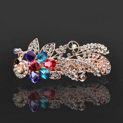 Rhinestone bow hair clip Accessories - www.Shopthatapp.com