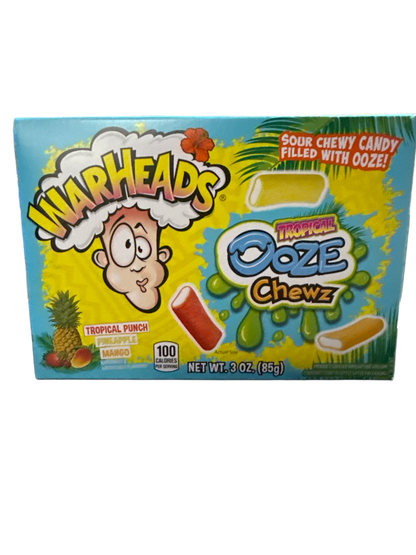 Warheads Sour Tropical Ooze Chewz 85G U.S Edition - www.Shopthatapp.com