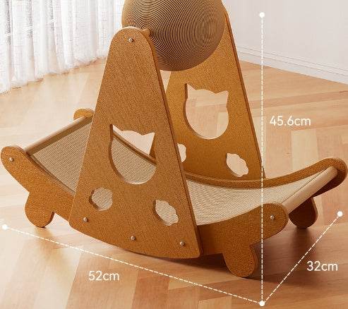 Creative Sisal Mat That Won't Shed Crumbs Cat Scratch Board - www.Shopthatapp.com