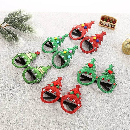 Party Christmas Children's Toys Christmas Luminous Glasses Frame - www.Shopthatapp.com