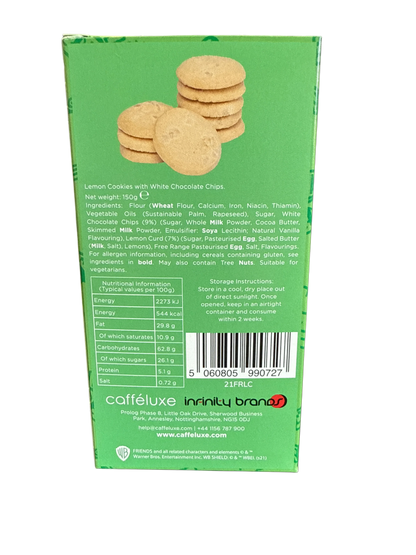 F.R.I.E.N.D.S Phoebe's Lemon Cookies With White Chocolate Chips 150G - U.S Edition