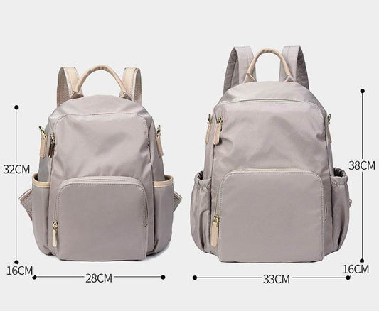 Unisex Portable Waterproof Plain color Backpack for school - www.Shopthatapp.com