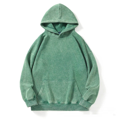 Unisex Teen Waxed Washed Distressed Hoodie Sweatshirt Pullover top - www.Shopthatapp.com