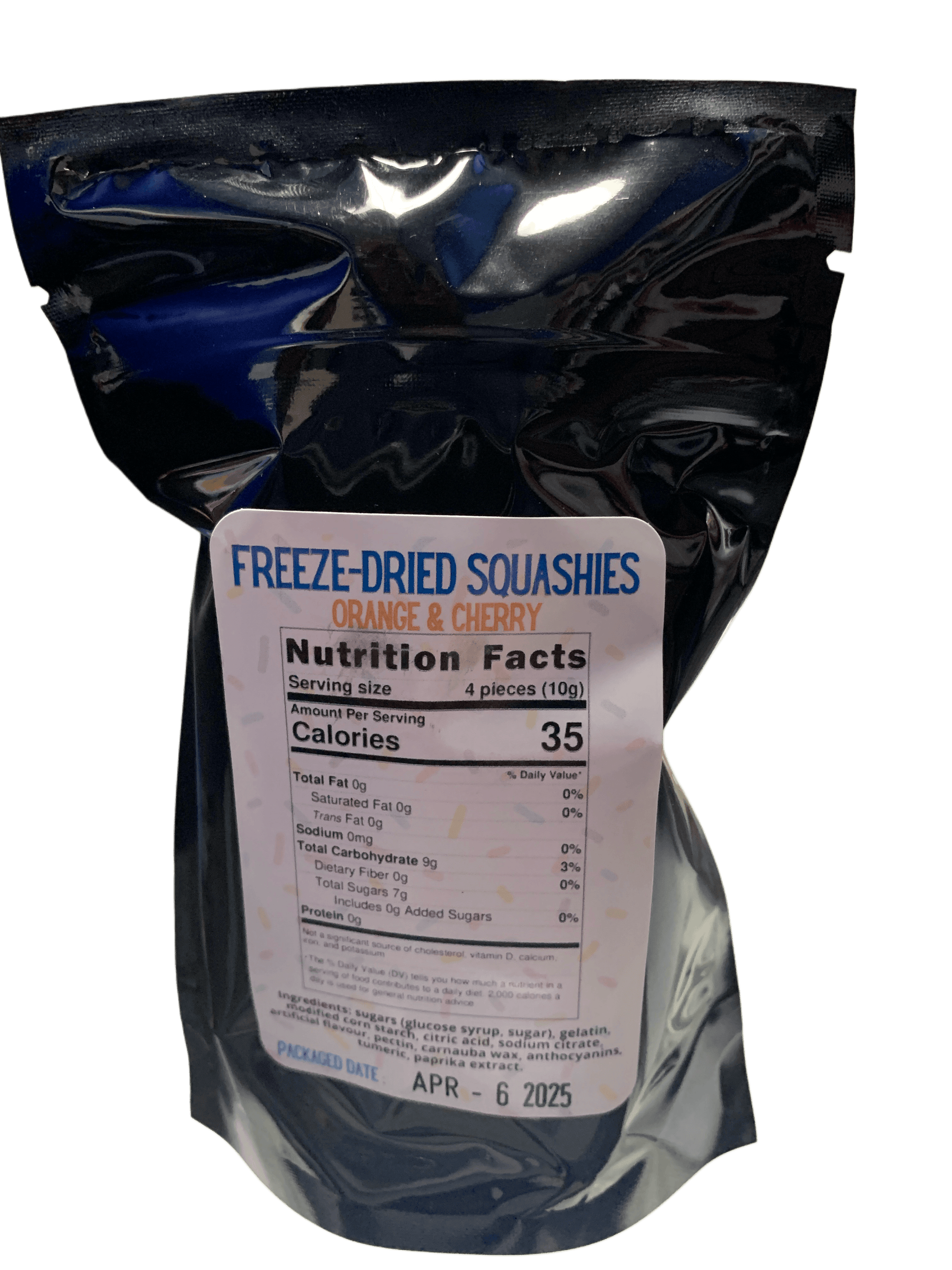 Extreme Snacks Freeze Dried Orange And Cherry Squash 100G - Canadian Edition - www.Shopthatapp.com