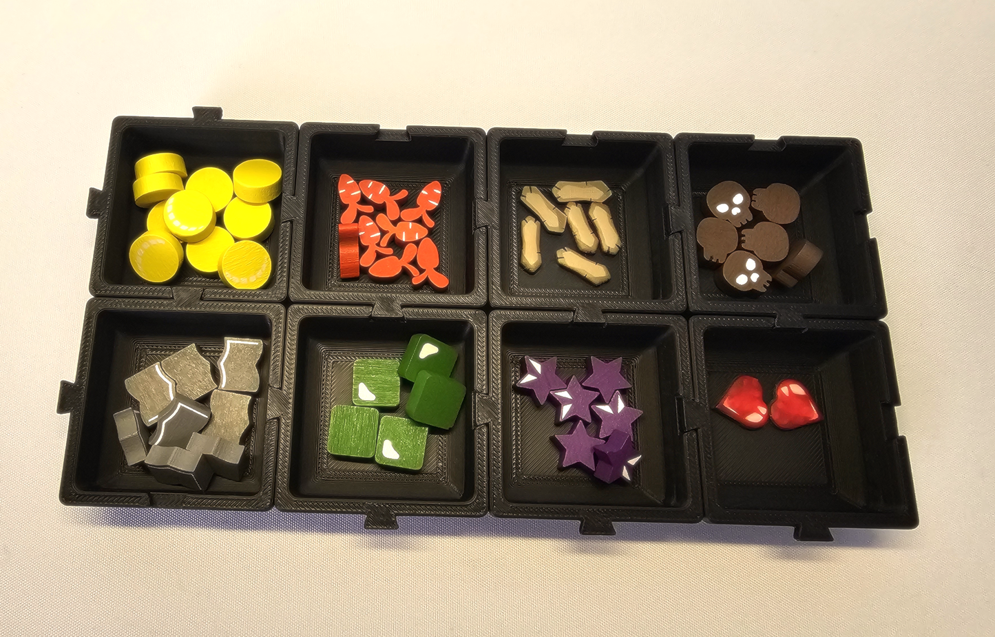 Tiny Stackable Trays (4 + cover) - www.Shopthatapp.com