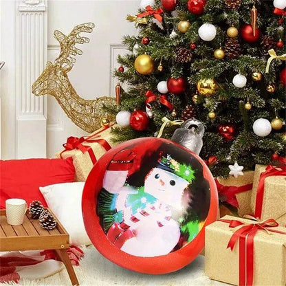 Christmas Ornament Holly Ball Outdoor Tree Decoration Christmas Balls for Yards - www.Shopthatapp.com