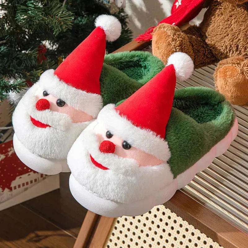 Santa Claus Home Thick-soled Non-slip Slippers - www.Shopthatapp.com