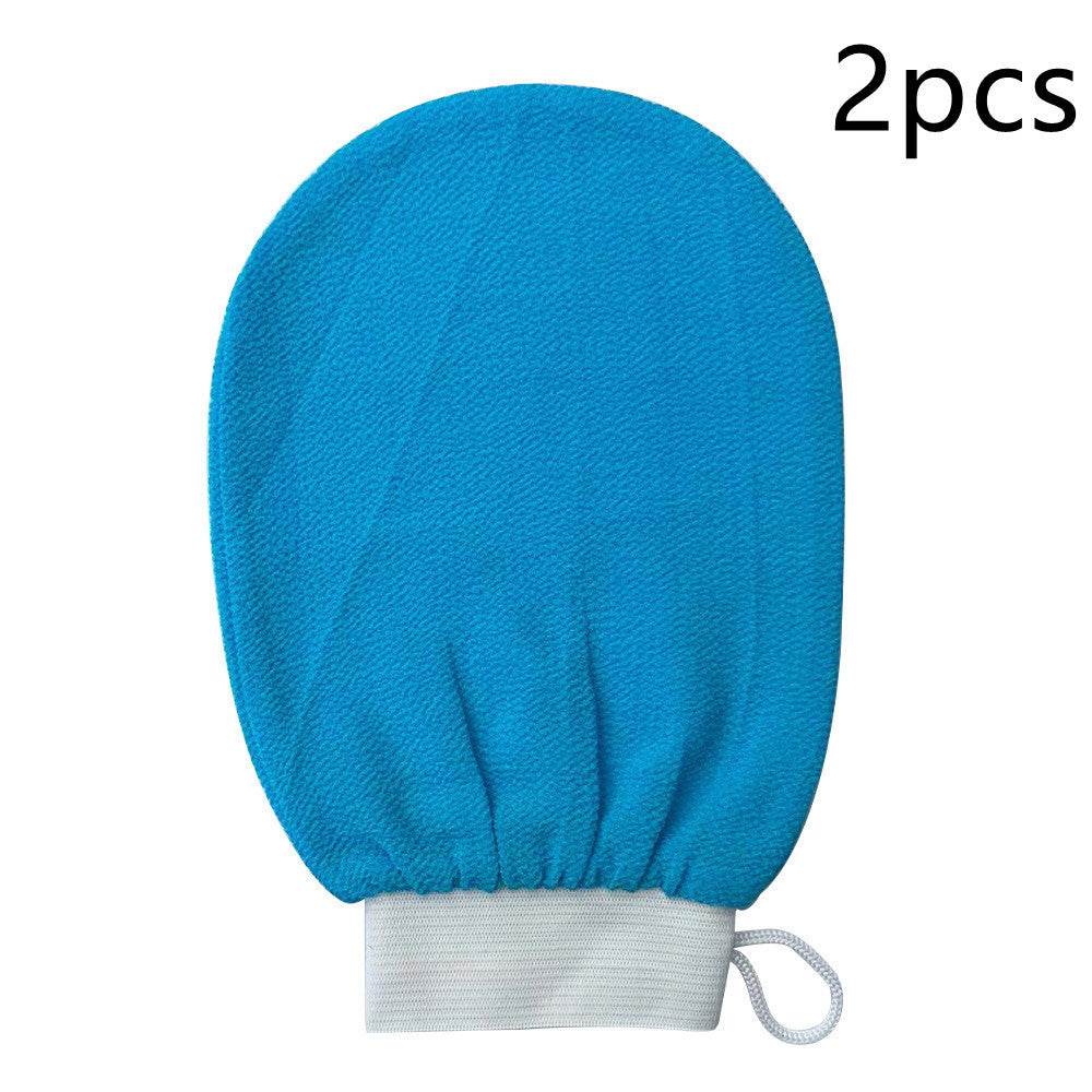 Home Fashion Exfoliating Bath Gloves exfoliating sponge - www.Shopthatapp.com