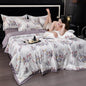 Printed Washed Tencel Summer Cooling Duvet Four-piece Set - www.Shopthatapp.com