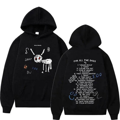 Rapper Drake For All The Dogs Letter Unisex Hoodie Sweatshirt - www.Shopthatapp.com