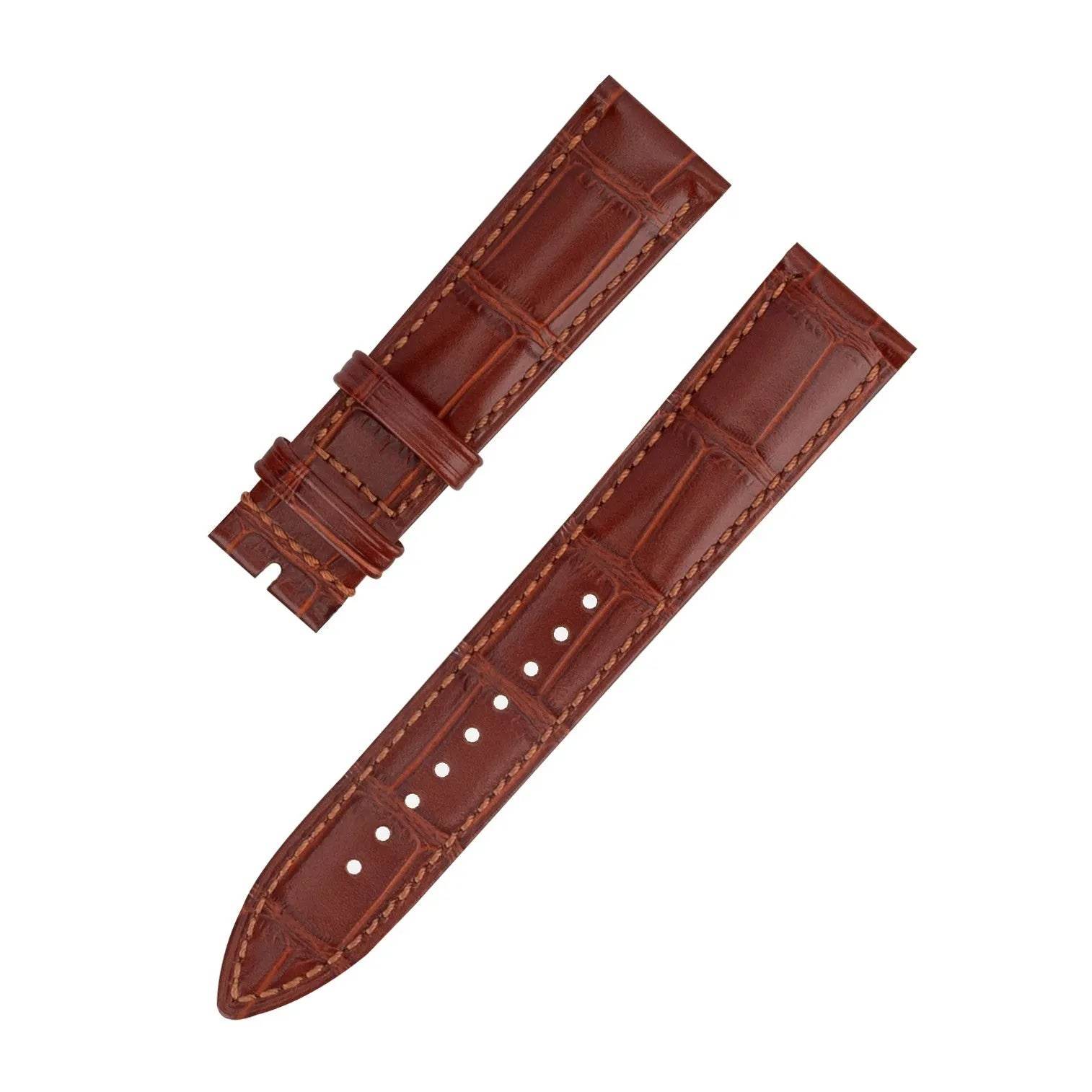 Bamboo Pattern Cow Leather Watch Strap Unisex - www.Shopthatapp.com