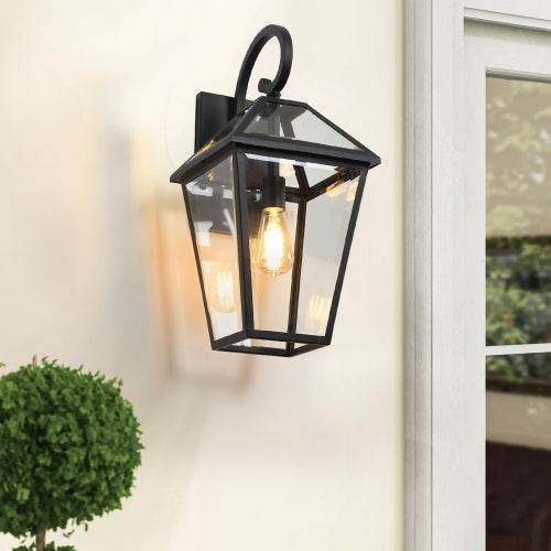 Modern Outdoor Waterproof Wall Lights fixture Support Many Types Of Bulb-2 Packs - www.Shopthatapp.com