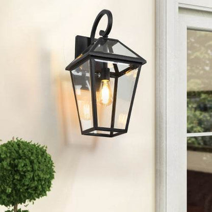 Modern Outdoor Waterproof Wall Lights fixture Support Many Types Of Bulb-2 Packs - www.Shopthatapp.com