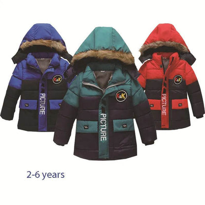 Children's Boys' Thickening Coat - www.Shopthatapp.com