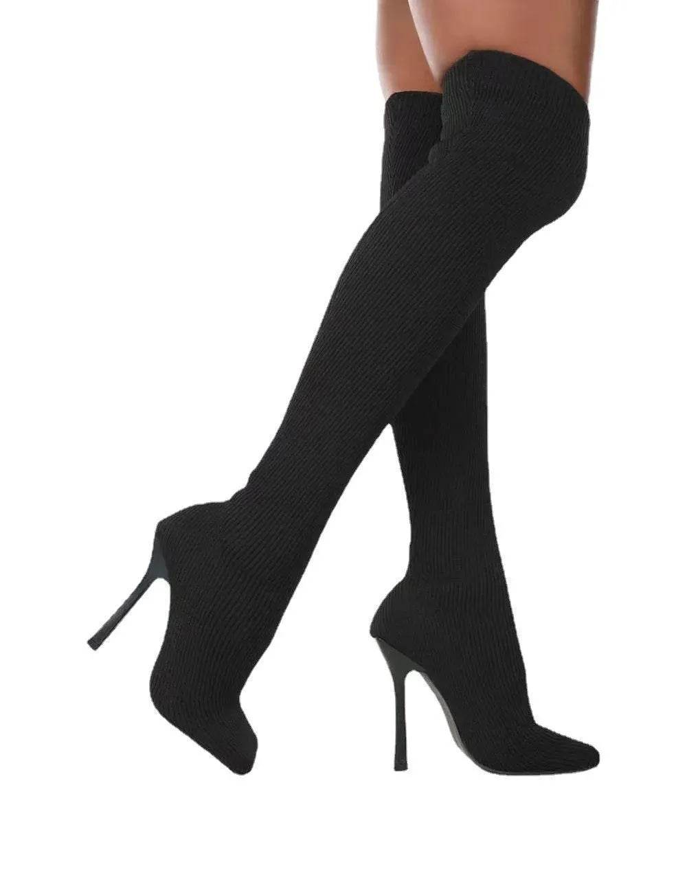 Thigh High Boots Women Over The Knee Long Boots Fashion Shoes - www.Shopthatapp.com